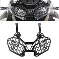 thumbnail image 4 of Protector De Faros Cubierta De Parrilla De Faro Duradera Negra Para Accesorios De Motocicleta ANGGREK Accesorios, 4 of 8