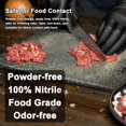 thumbnail image 4 of Guantes desechables AfyeCmy de nitrilo negro sin polvo, 6 mil 100, 4 of 8