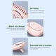 thumbnail image 5 of Yuarrent portátil perezoso colgante mini ventilador de cuello enfriamiento personal manos libres recargable deportes al aire libre plástico enfriador Accesorios para electrodomésticos Blanco Yuarrent HA064489-01B, 5 of 6
