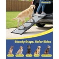 thumbnail image 4 of L Dog Ramp for Cars, SUVs & Home Steps – Lightweight, Non-Slip, Joint-Care Design, Supports Up to 200 lbs, 4 of 6