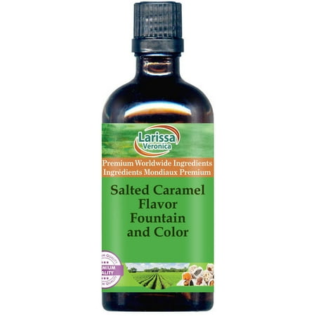 Salted Caramel Flavor Fountain and Color (1 oz, ZIN: (The Best Salted Caramel)