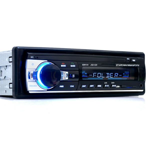 LIDYCE Auto Accessories 520 Bluetooth Car In Stereo FM AUX Receiver 1 USB MP3 Radio - Walmart.com