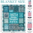 thumbnail image 5 of Best Friend Blanket, Best Friend Birthday Gifts for Women, Gifts for Best Friend Women, Bestie Gifts for Women, Friendship Gifts for Women, BFF, Besties, for Friend Throw 60" X 50", 5 of 5