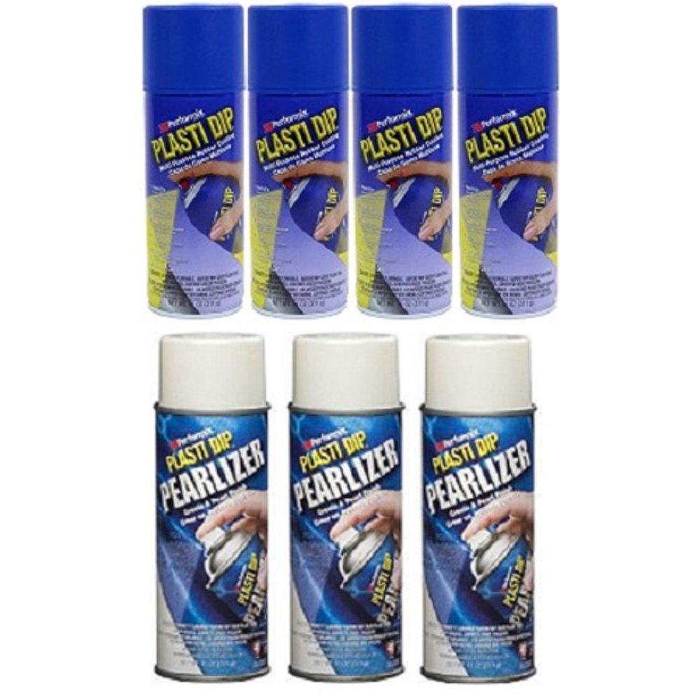 Plasti Dip Flex Blue With Pearlizer Kit