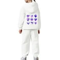thumbnail image 6 of ChaoLingNeng Fall Outfits for Boys 6x Long Sleeve Warm Sweatsuit Pullover Tops and Pants Cartoon Print Crew Neck Sport Sweatsuits Fall Winters Boy Outfits, 6 of 7