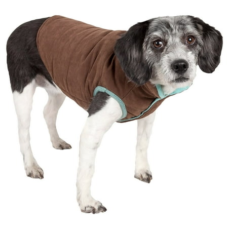 UPC: 0858342006033 | Touchdog Waggin Swag Reversible Insulated Pet Coat