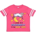 thumbnail image 3 of Inktastic I Love My Grandparents to the Moon and Back Cute Sheep Boys or Girls Toddler T-Shirt, 3 of 5