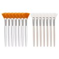 thumbnail image 1 of Cosmetics Brush Kit Makeup Application Professional Makeup White 15.2x4.5cm 14Pcs, 1 of 3