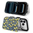 thumbnail image 4 of Lemon Floral Pattern Leather Wallet Case for iPhone 16 Wallet Case Card Holder Flip, 4 of 8