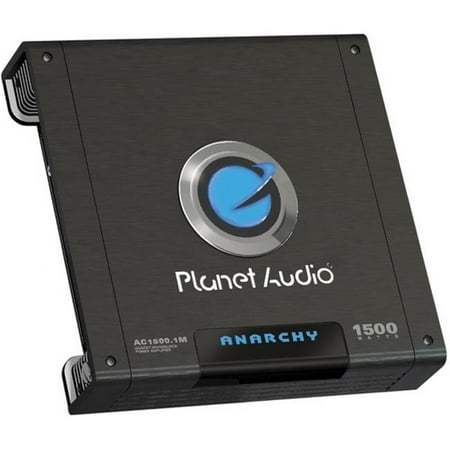 Planet Audio AC1500.1M 1500W MonoBlock Class A-B Anarchy Series Power Car Amplifier