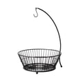 thumbnail image 2 of Gourmet Basics 2 Tier Metal Fruit Basket, 2 of 5