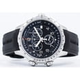thumbnail image 5 of Hamilton Khaki Aviation X-Wind Chronograph Quartz GMT H77912335 Men's Watch, 5 of 5