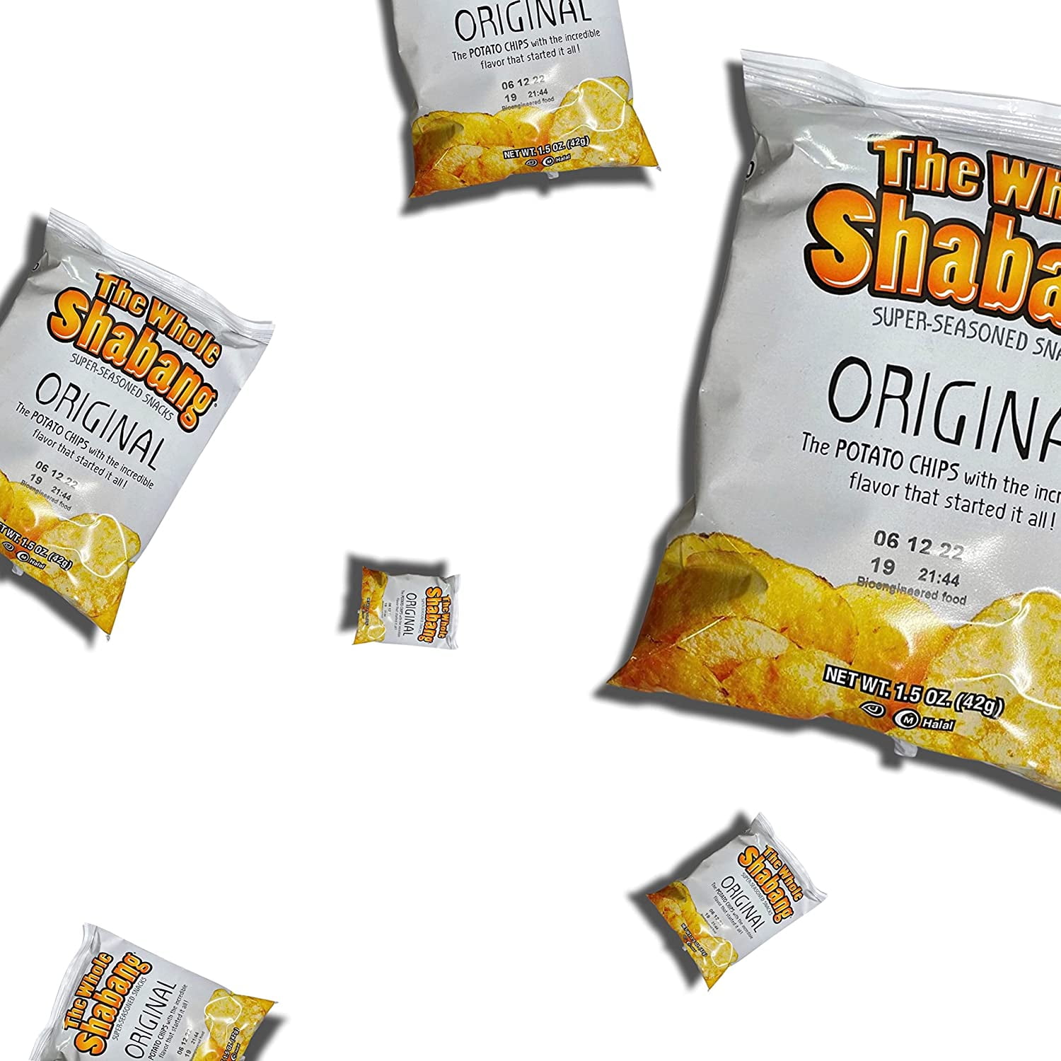  The Whole Shabang Potato Chips - (1) - 6 oz. Bag