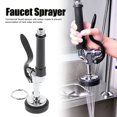 thumbnail image 3 of Commercial Faucet Sprayer, Stainless Steel polished Spray Head Valve Replacement Part Handheld Dishwasher Accessories for Restaurant, 3 of 5
