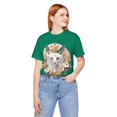 thumbnail image 2 of Medallion Graphic Unisex 100 Cotton Vintage Animal Medal Artwork Tee 38, 2 of 15