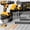 21V drill impact kit+2 * battery, variant on DGB Cordless Drill Driver Lightweight Lithium Handheld Portable Drilling Power Tool Multi Torque Drill for Household DIY Furniture Assembly Indoor Outdoor Backyard Renovation Projects
