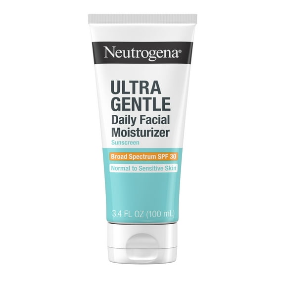 Neutrogena Ultra Gentle Daily Face Moisturizer with SPF 30, 3.4 fl. oz