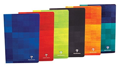 Clairefontaine Notebook 21x29,7 cm 96 Pages/48Sheets, N. 63161C, Assorted Colors