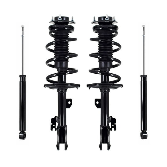 Set of 4 Front Quick Complete Strut-Rear Shock Absoreber For 2011-2014 Toyota Sienna 3.5L FWD w MobilityAuto