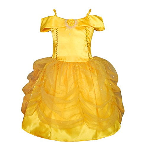 Dressy Daisy Princess Snow White Dress Cinderella Dress Rapunzel Dress Mermaid Dress Costumes for Baby Toddler Girls