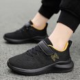 thumbnail image 6 of CAUYDY Kids Shoes for Girls Fall Back to School Breathable Sneakers Athletic Running Shoes Black Sizes 13.5, 6 of 9