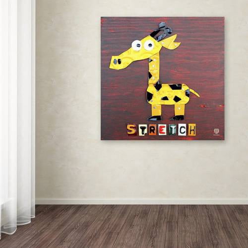 Trademark Fine Art 'Grunt The Hippo II' Canvas Art by Design Turnpike