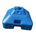 thumbnail image 3 of Base de Support de Parasol Remplissable Base de Parasol de Patio Support de Poteau pour Pelouse Terrasse Bleu, 3 of 9