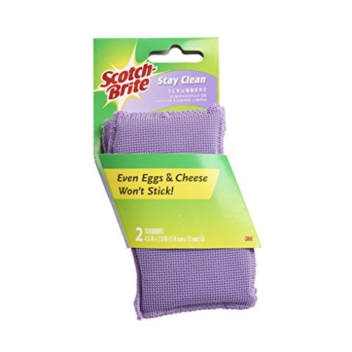 Scotch-Brite Clean Rinse Scrubber, 202, 2 Count