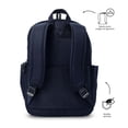 thumbnail image 4 of TOTTO Mochila Mediana para Mujer Porta Laptop 14 Repelente a Líquidos | Escuela - Oficina - Viaje |  azul M, 4 of 7