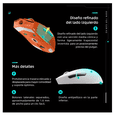 thumbnail image 3 of Mouse Inalámbrico Recargable Gamer  Dpi30000 Belug, Blanco, 3 of 5