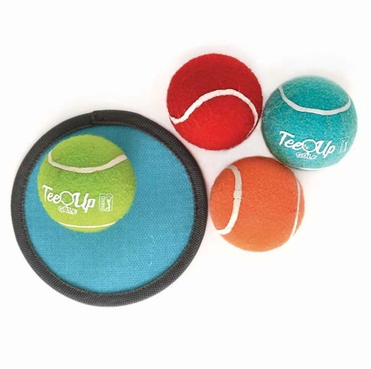 (4 pack) PGA Tour Tee-Up New Multicolor Sticky Golf Balls 4 Pack