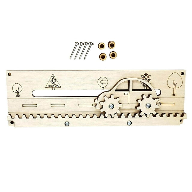 kurtrusly Planche d'Activités Sensorielle pour Enfants, Pièces de Planche Sensorielle DIY pour Cadeaux de Tout-Petits Bus la Route