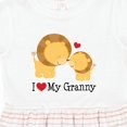 thumbnail image 4 of Inktastic I Love My Granny Girls Toddler Dress, 4 of 5