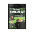 thumbnail image 1 of Resistente al fuego fibra ignífuga protección suelo hierba carbón al aire libre barbacoa fuego olla estera oso de fresa  Electrónica, 1 of 3