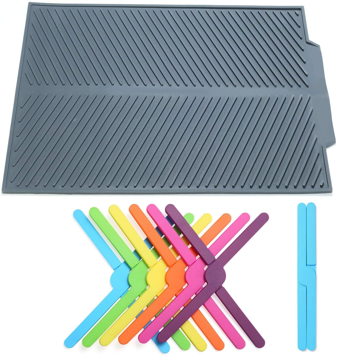 Details about   Kitchen Drainage Mat with Holes 
