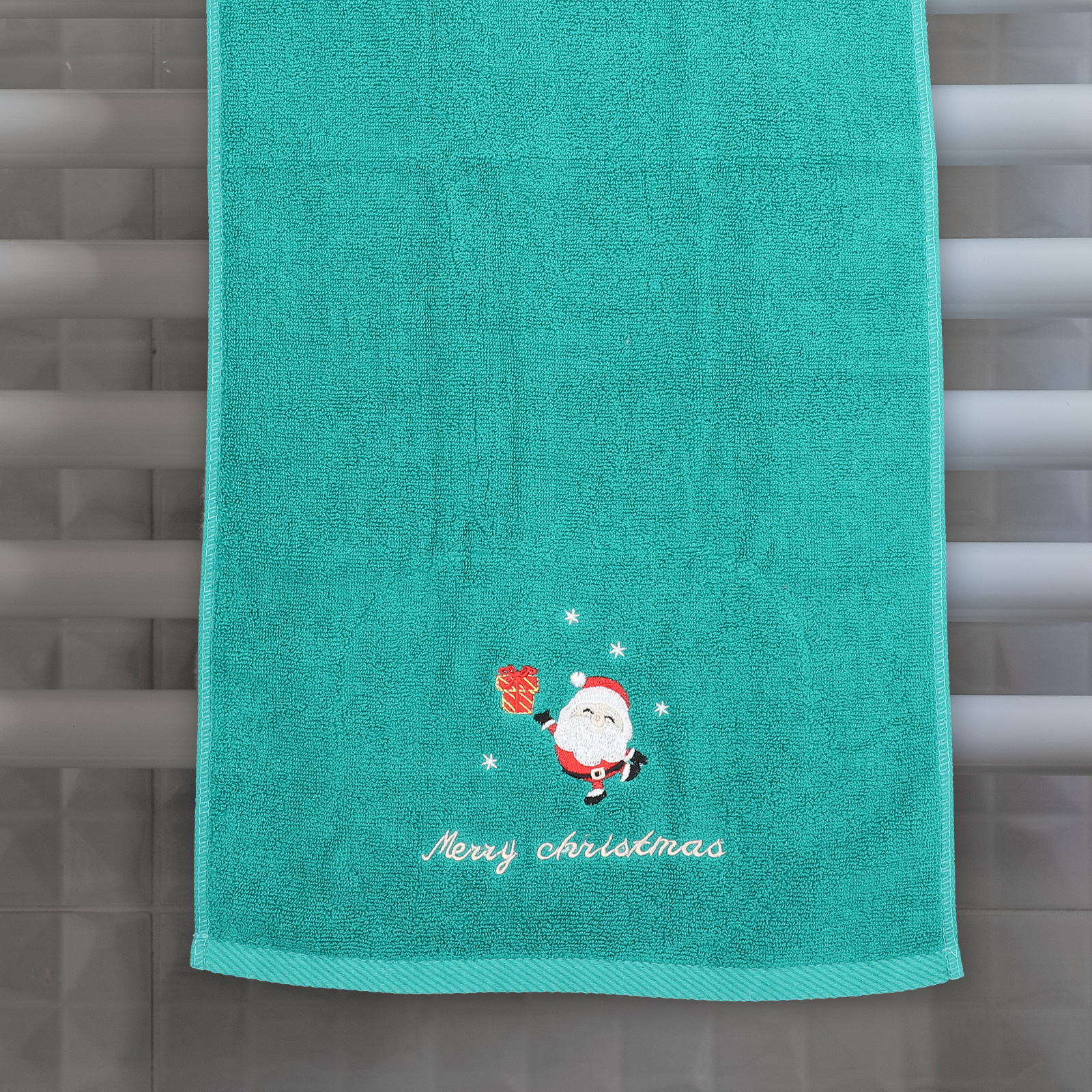 Christmas Savings! Shengxiny Christmas Gift Towel Clearance Hand Wash Washing Soft Water Holidy Embroidered Gift Towels Washcloth Absorption