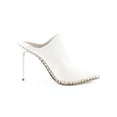 thumbnail image 3 of Steve Madden Venom Bone Rhinestones Detail Slip On Pointed Toe High Heel Pumps (Bone, 9), 3 of 8
