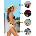 thumbnail image 5 of OmicGot Beach Swimsuit Coverup Bathing Suit Cover Ups for Women Black 2XL-3XL, 5 of 8