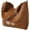 Brown, variant on CoCopeaunts Corduroy Tote Bag for Women Snap Satchel Bag Cute Large Handbag Students Crossbody Shoulder Bag with Pockets