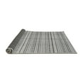 thumbnail image 2 of Ahgly Company Indoor Rectangle Abstract Gray Modern Area Rugs, 8' x 10', 2 of 4