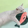 thumbnail image 5 of Juguete para gatos en forma de pez, hierba gatera, juguete de peluche para gatos de interior, gatito, juguete interactivo para masticar, resistente a mordeduras MFZFUKR BST3002867-3, 5 of 5