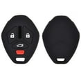 thumbnail image 2 of DON'T TOUCH MY KEY 2 Pcs Car Silicone Cover Remote Key for Mitsubishi Lancer Endeavor Mirage, 2 of 5