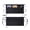 Black 2 Pack, variant on DOVACKA Server Apron with 5 Pockets & Rivet Buckle, Unisex Short Half Waist Apron for Waiter