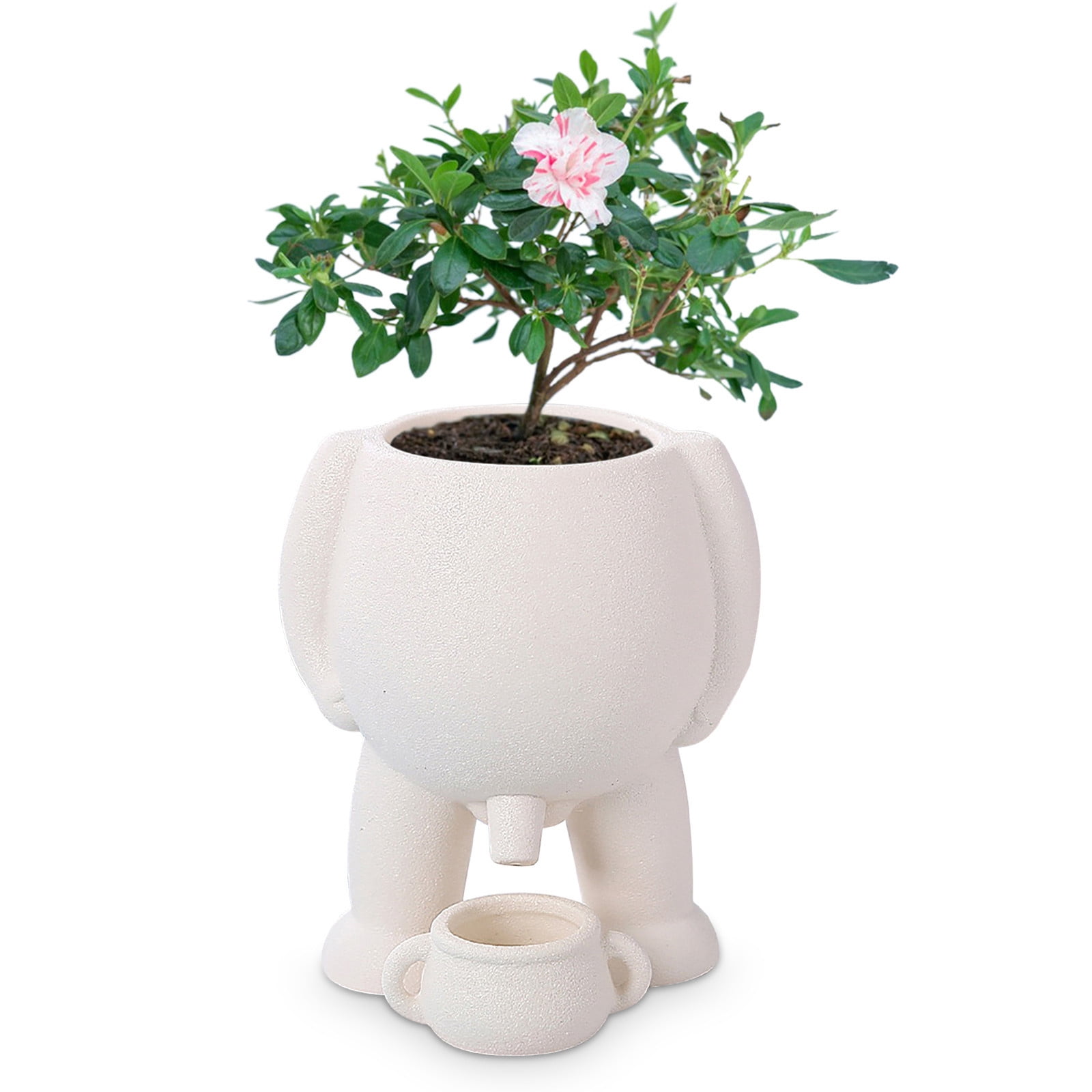 Peeing Flower Pot,Peeing Plant Pot,Novelty Planter Pots,Funny Vase Planter,Creative Garden Statue Pot Resin Crafted Home Decor