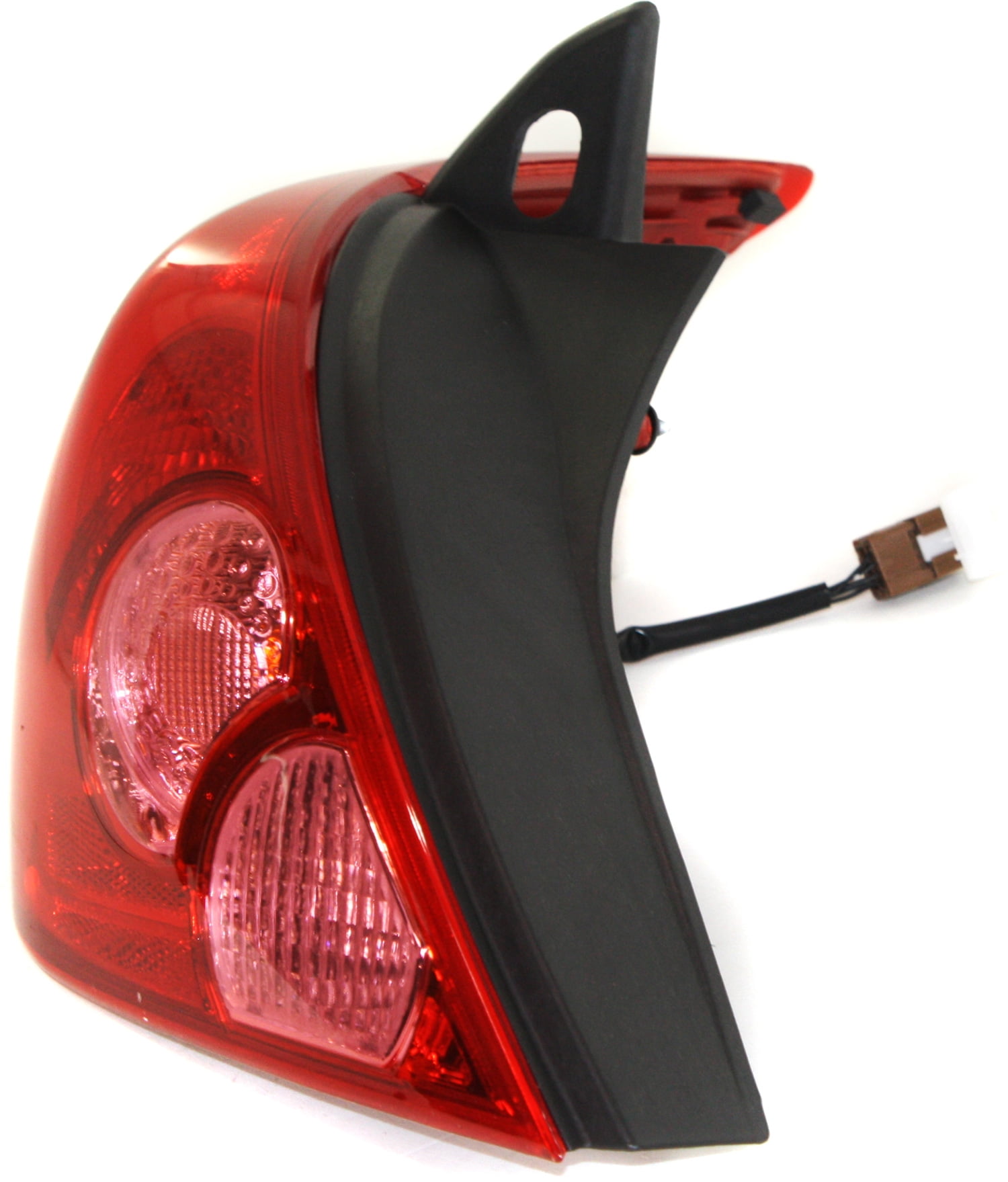 Tail Light Compatible With 2007-2012 Nissan Versa Left Driver With bulb(s)