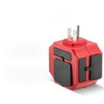 thumbnail image 6 of Hyper touch power cube plus cord, 6 feet, 16AWG, 3 usb A, 1 usb C, ABS fire - retardant material, 6 of 6