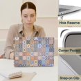 thumbnail image 2 of Étui Durable pour MacBook Pro 16 Pouces 2020 2019 A2141 Touch Bar/Touch ID, Étui Rigide en Plastique Anti-Fissure, Housse de Protection pour Ordinateur Portable pour MacBook Pro 16 Pouces, Bohème, 2 of 7
