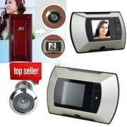 Door Peephole Camera 2.4'' LCD Visual Monitor Door Peephole Peep Hole Wired Viewer Camera Video