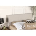 thumbnail image 2 of Pirro Upholstered King Panel Headboard Sand, 2 of 8