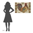thumbnail image 4 of Global Gallery Daphne Brissonnet 'Rooster Rainbow IVA' Canvas Wall Art, 4 of 4